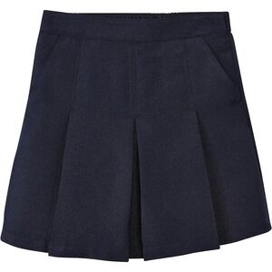 Nautica Girl's Pleated Scooter Skirt Summer Navy Size 8